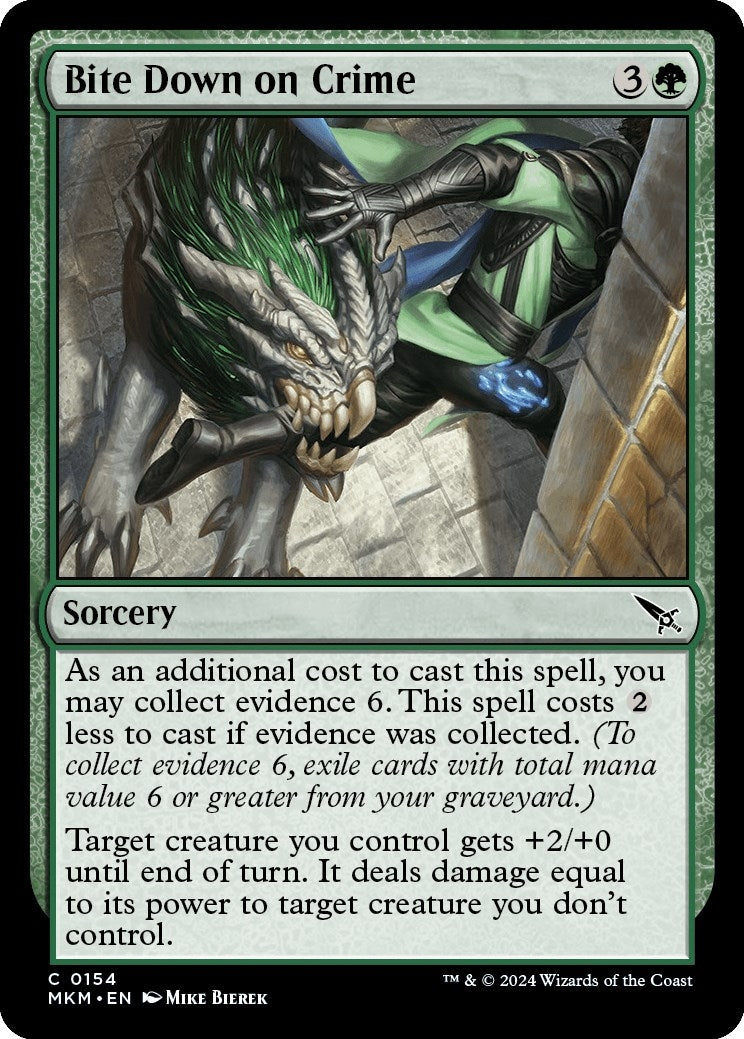 Image for Bite Down on Crime (154) (MKM) - Magic: The Gathering