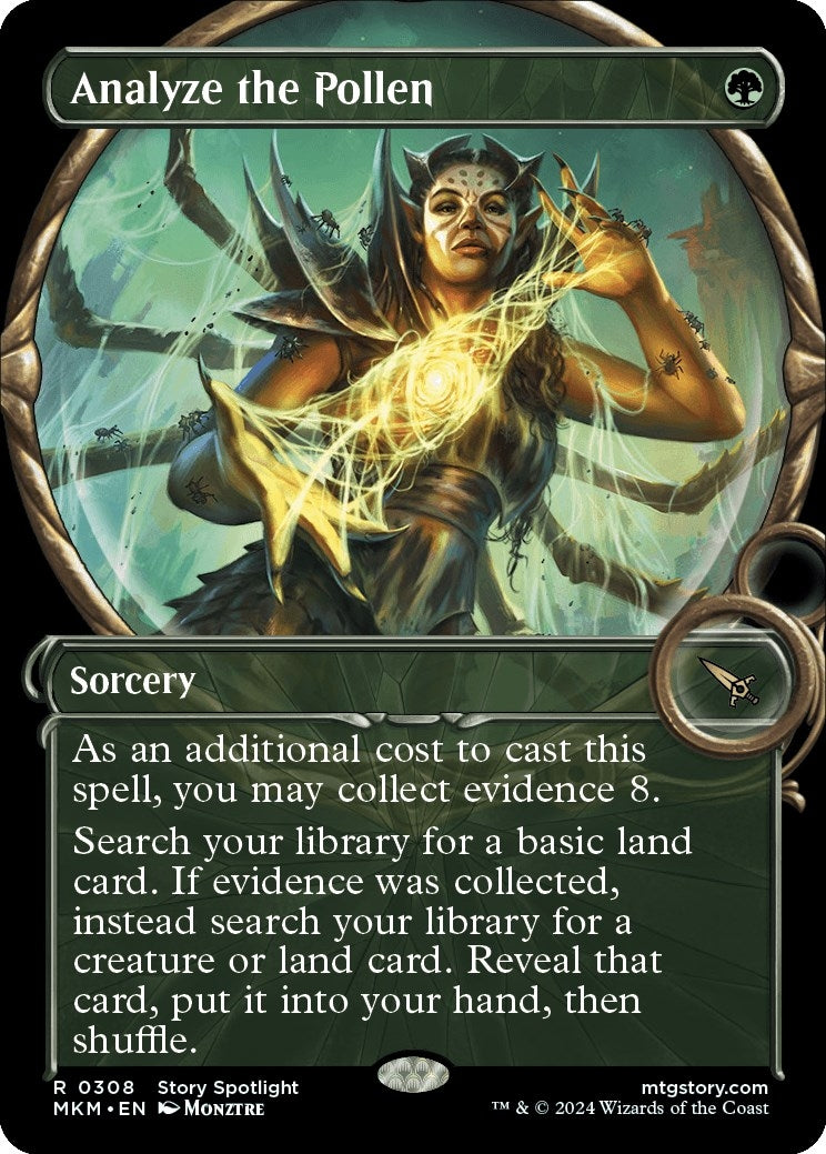 Image for Analyze the Pollen (Showcase) (308) (MKM) - Magic: The Gathering