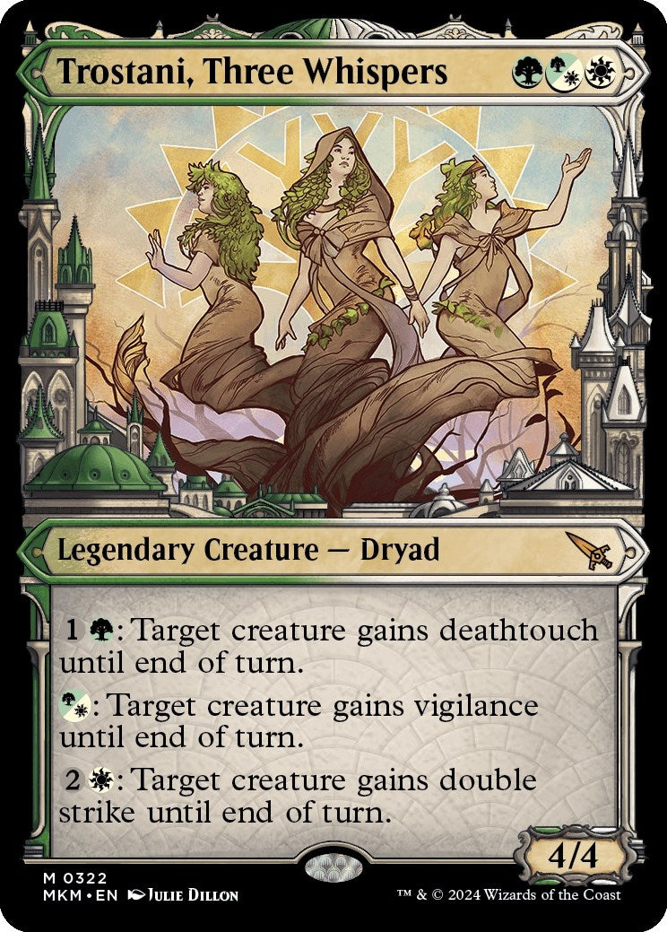 Image for Trostani, Three Whispers (Showcase) (0322) (322) (MKM) - Magic: The Gathering