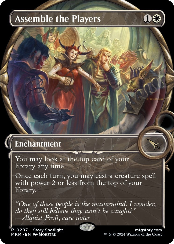 Image for Assemble the Players (Showcase) (287) (MKM) - Magic: The Gathering