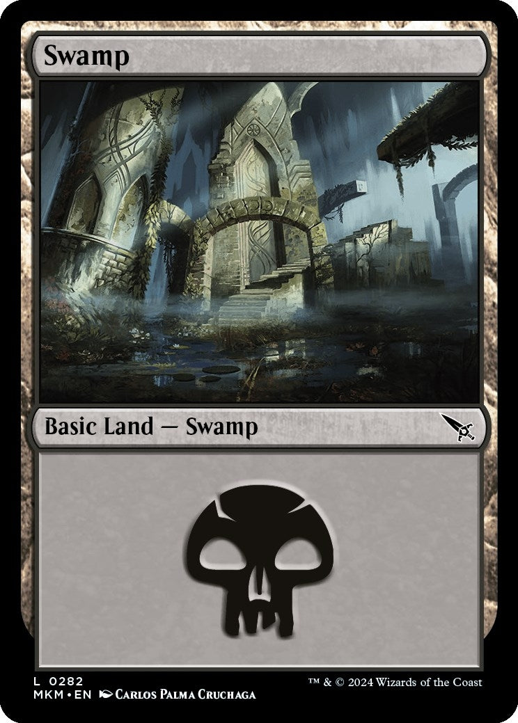 Image for Swamp (0282) (282) (MKM) - Magic: The Gathering