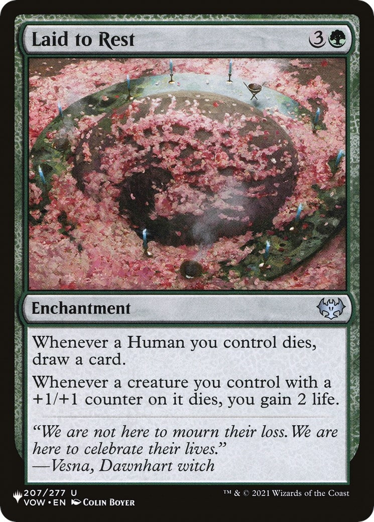 Image for Laid to Rest (207/277) - Magic: The Gathering