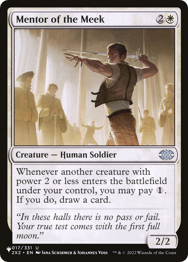 Image for Mentor of the Meek (017/024) (LIST) - Magic: The Gathering