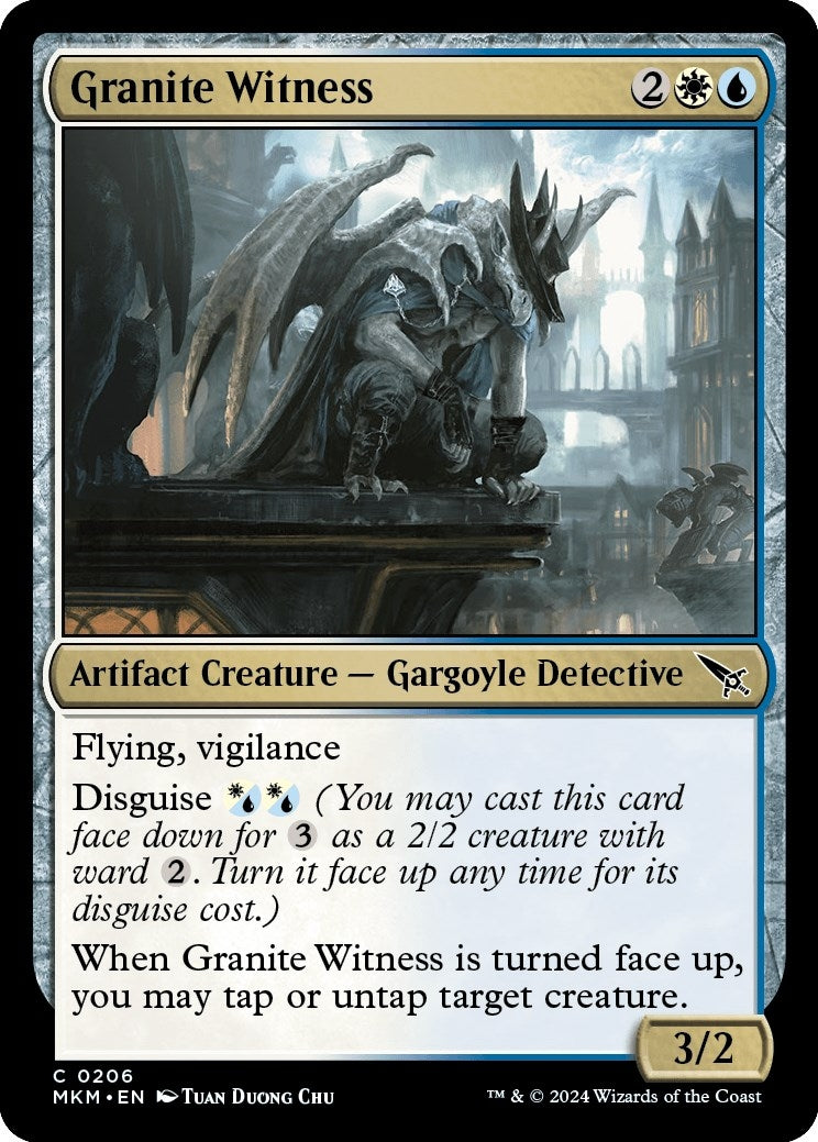 Image for Granite Witness (206) - Magic: The Gathering
