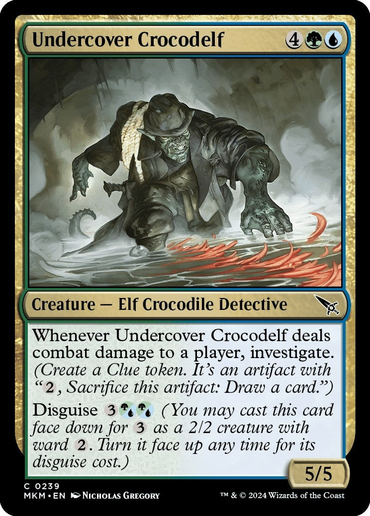 Image for Undercover Crocodelf (a) (239) - Magic: The Gathering