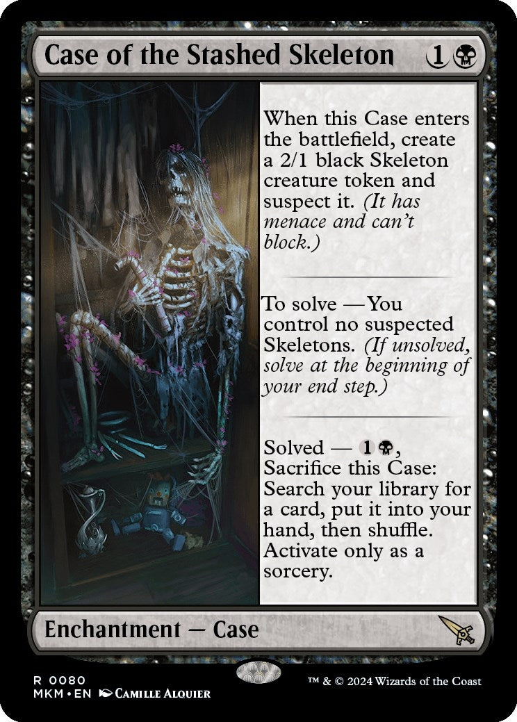 Image for Case of the Stashed Skeleton (80) - Magic: The Gathering