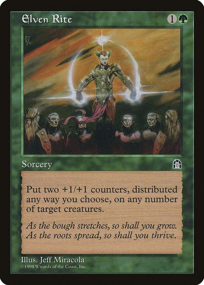 Image for Elven Rite - Magic: The Gathering