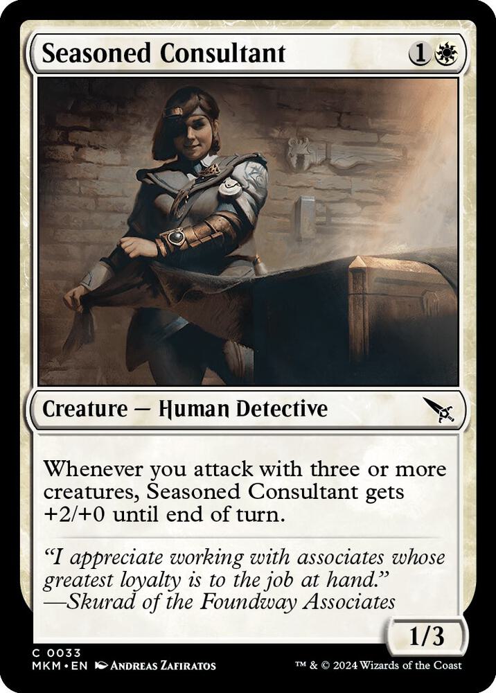Seasoned Consultant (33)