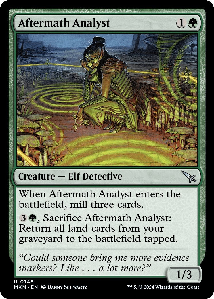 Image for Aftermath Analyst (148) (MKM) - Magic: The Gathering