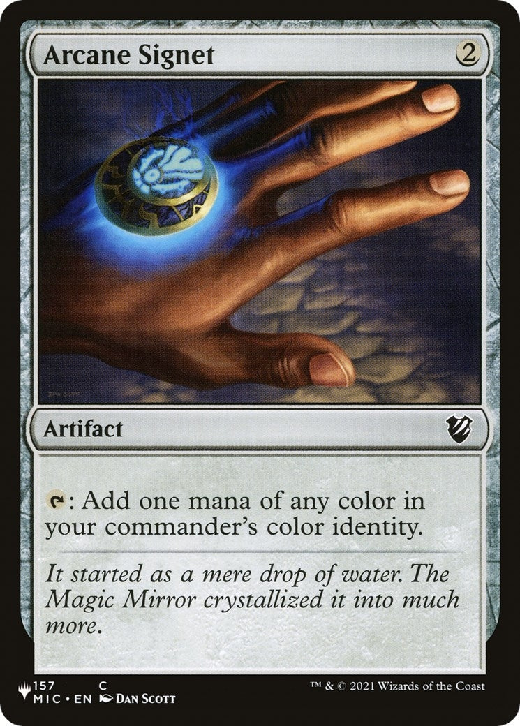 Image for Arcane Signet (MIC) (157/038) (LIST) - Magic: The Gathering