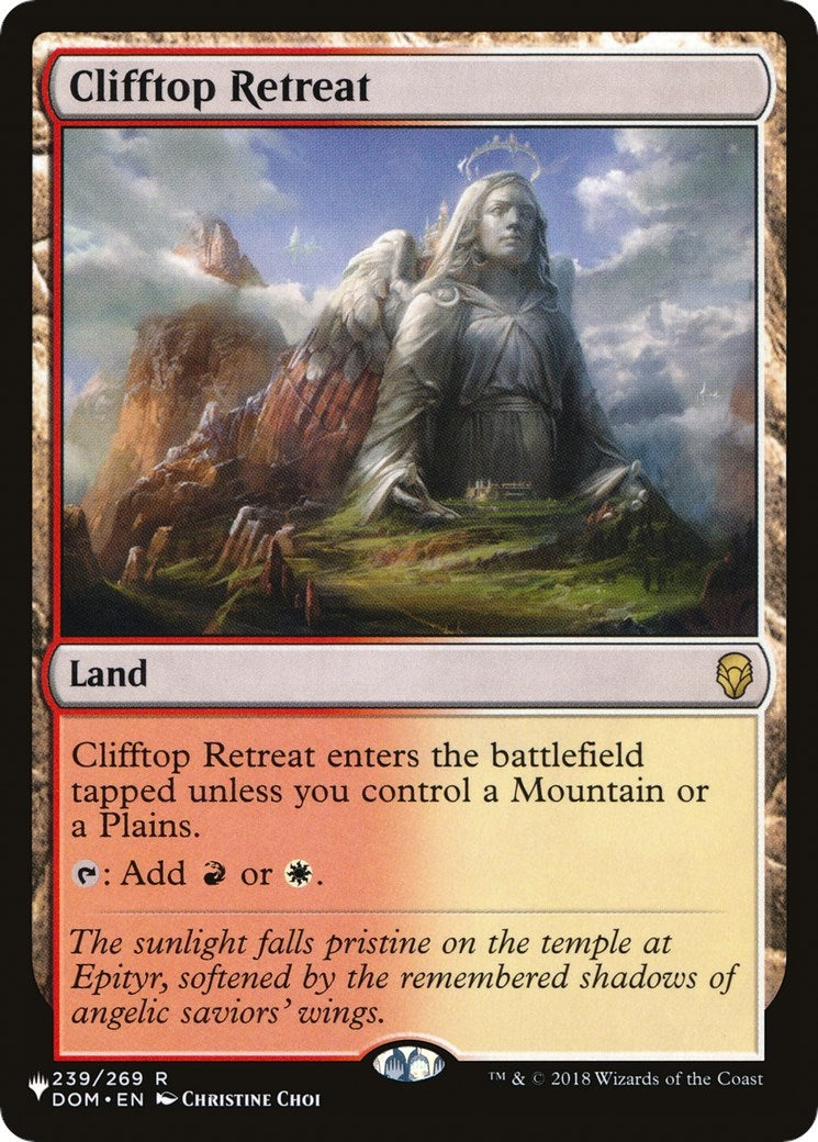 Image for Clifftop Retreat (239/269) - Magic: The Gathering