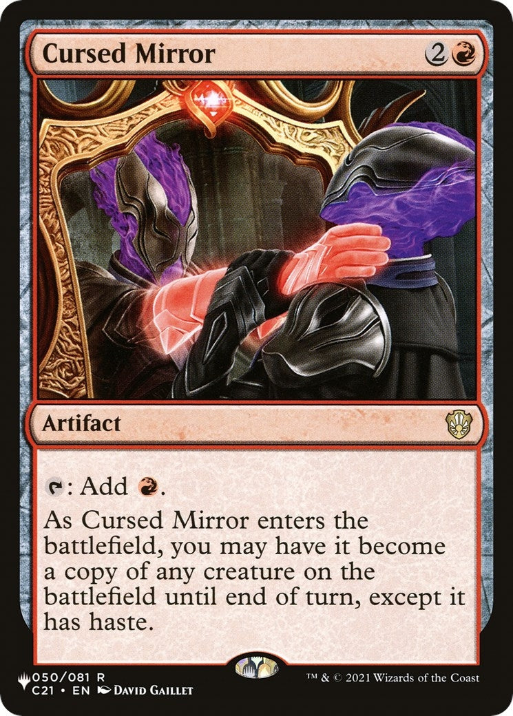 Image for Cursed Mirror (050/081) (LIST) - Magic: The Gathering
