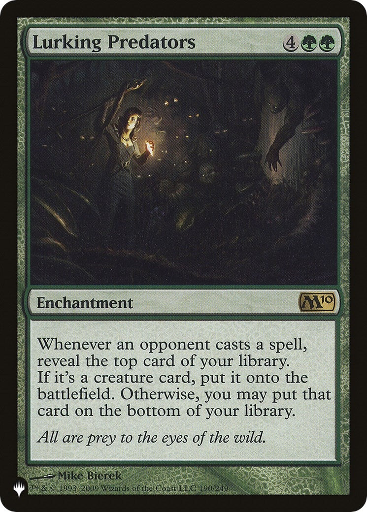 Image for Lurking Predators (190/249) - Magic: The Gathering