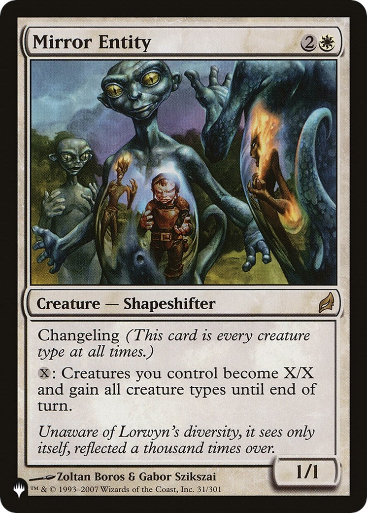 Image for Mirror Entity (LRW) (31/301) - Magic: The Gathering