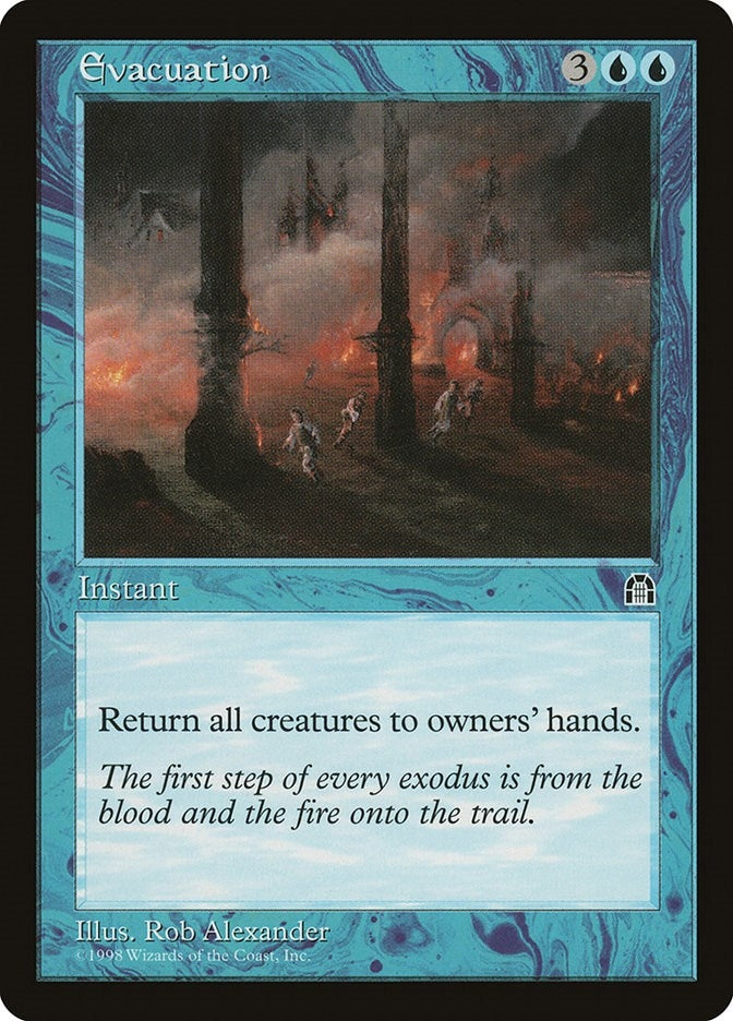 Image for Evacuation - Magic: The Gathering
