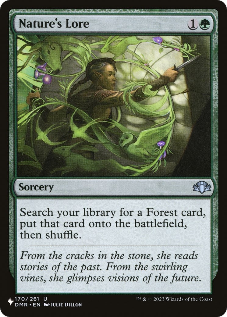 Image for Nature's Lore (DMR) (170/261) (LIST) - Magic: The Gathering