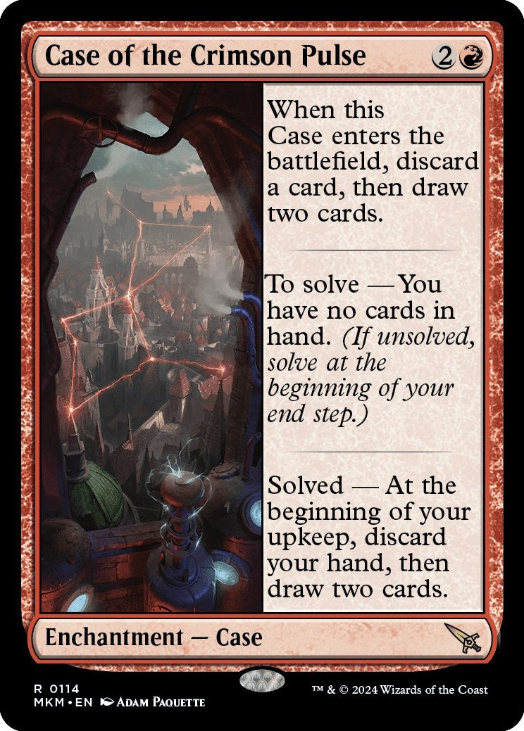 Image for Case of the Crimson Pulse (114) (MKM) - Magic: The Gathering