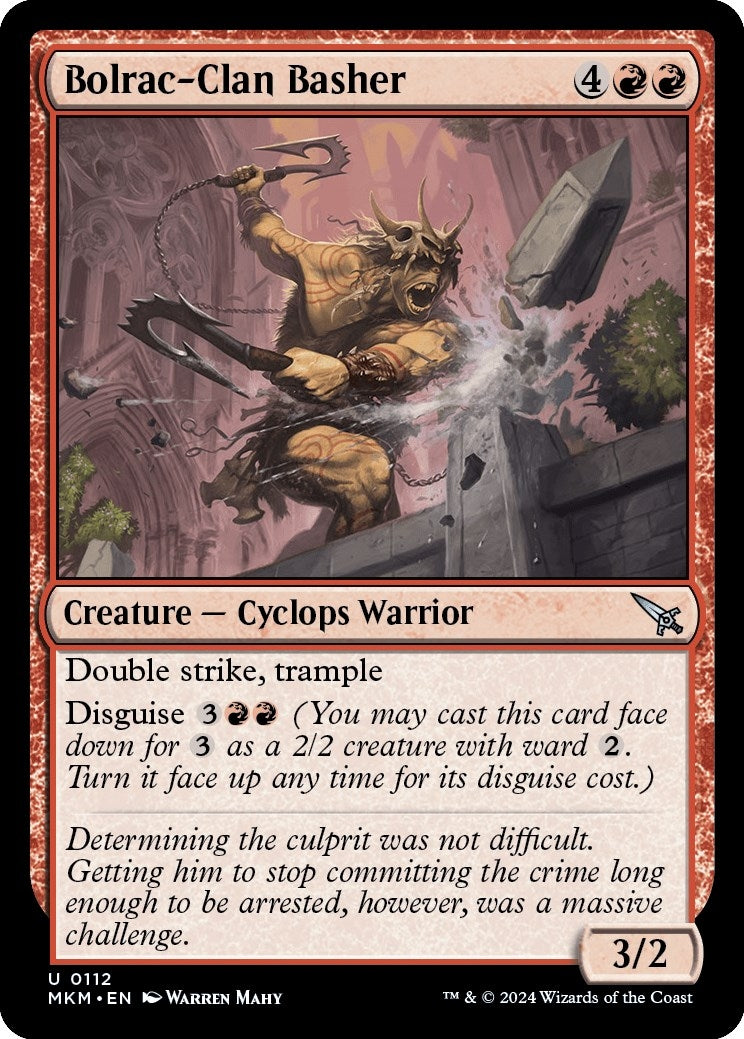 Image for Bolrac-Clan Basher (112) - Magic: The Gathering