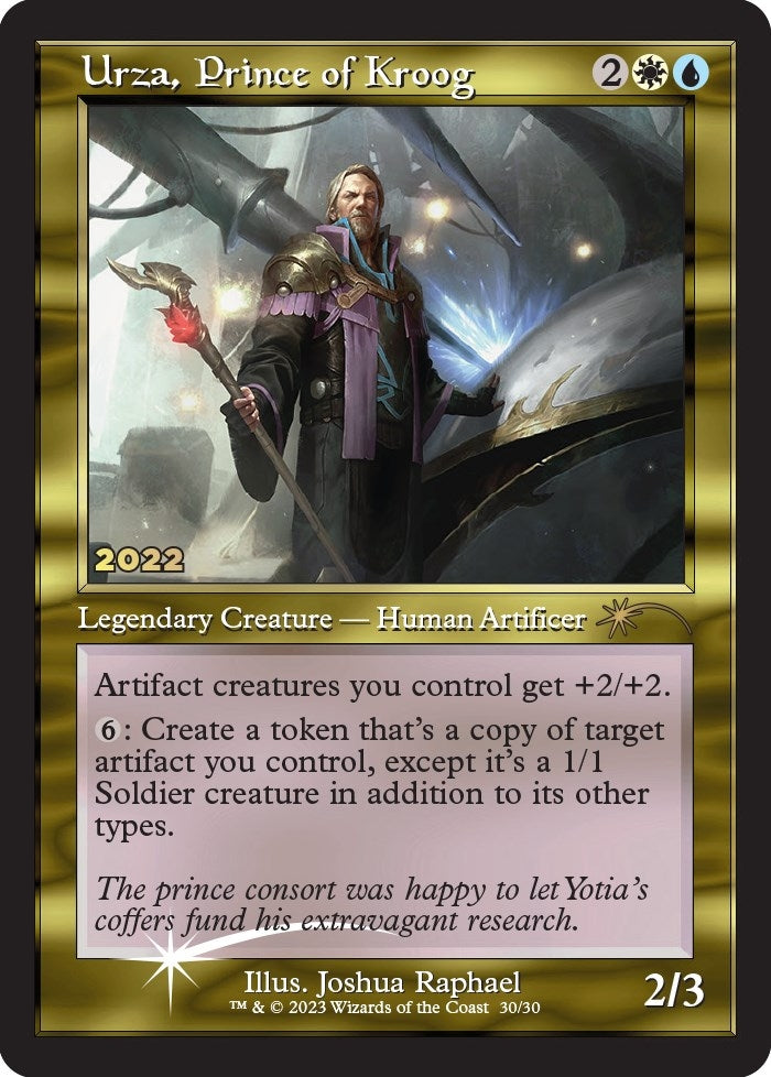 Image for Urza, Prince of Kroog (30) (30A-P) - Magic: The Gathering