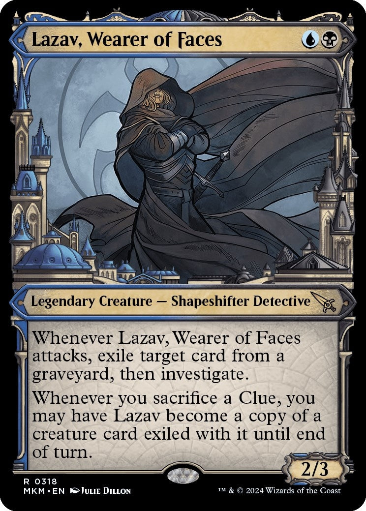Image for Lazav, Wearer of Faces (Showcase) (0318) (318) (MKM) - Magic: The Gathering