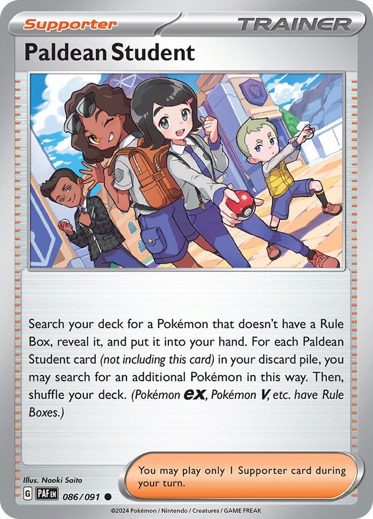 Image for Paldean Student (086/091) (PAF) - Pokemon