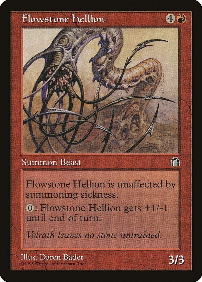 Image for Flowstone Hellion - Magic: The Gathering