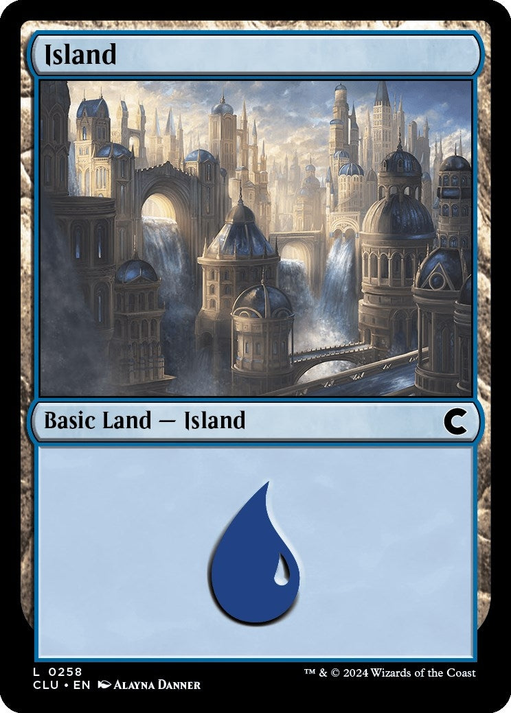 Image for Island (0258) (258) - Magic: The Gathering