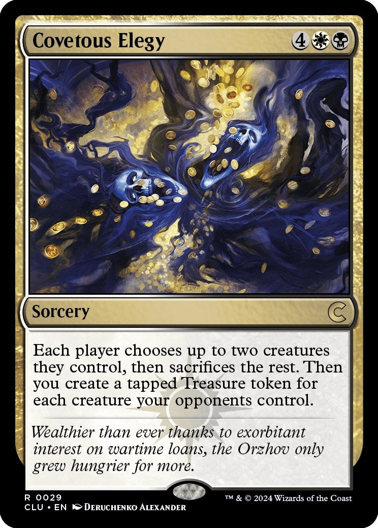 Image for Covetous Elegy (29) - Magic: The Gathering