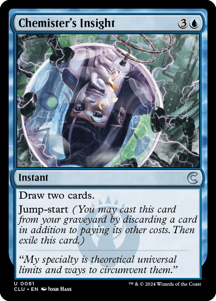 Image for Chemister's Insight (81) - Magic: The Gathering