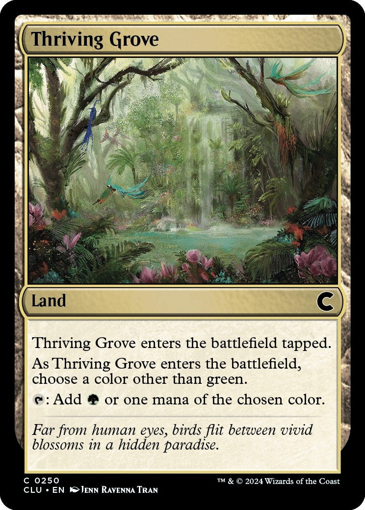Image for Thriving Grove (250) - Magic: The Gathering