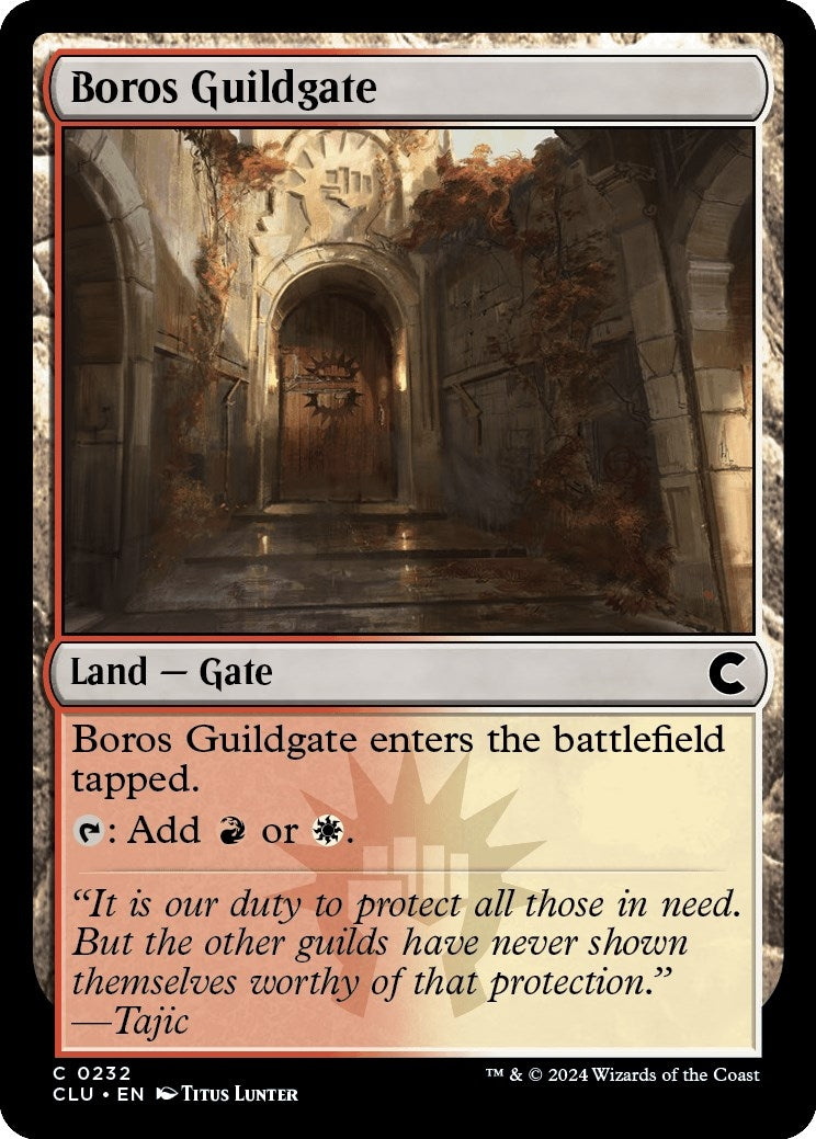 Image for Boros Guildgate (232) - Magic: The Gathering