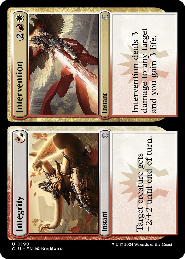 Image for Integrity // Intervention (198) - Magic: The Gathering