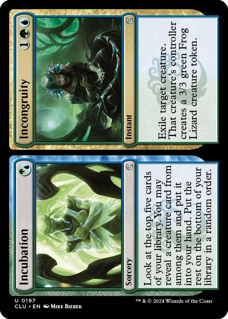 Image for Incubation // Incongruity (197) - Magic: The Gathering