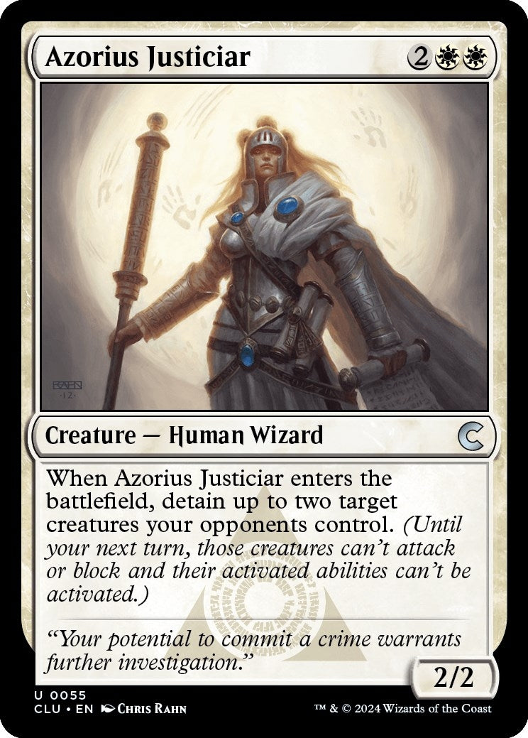 Image for Azorius Justiciar (55) - Magic: The Gathering