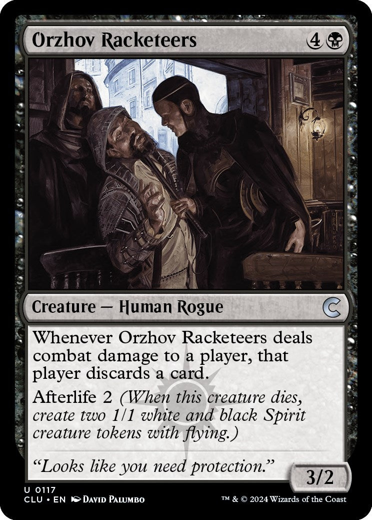 Image for Orzhov Racketeers (117) - Magic: The Gathering
