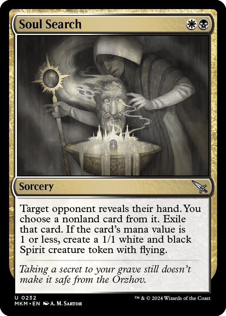 Image for Soul Search (232) (MKM) - Magic: The Gathering
