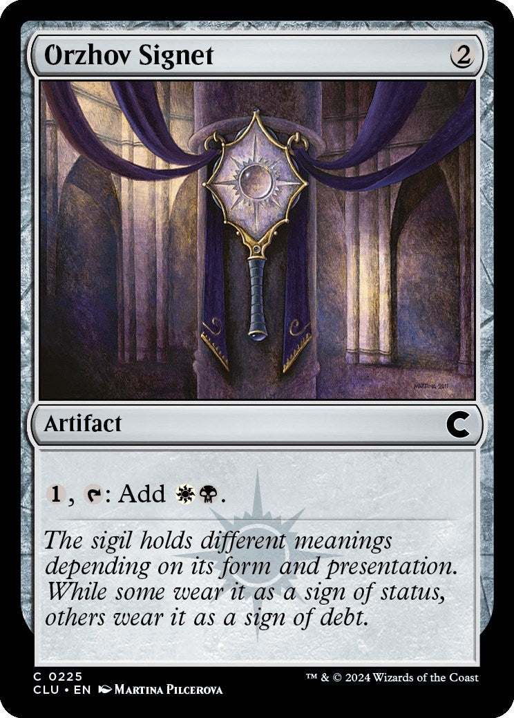 Image for Orzhov Signet (225) - Magic: The Gathering