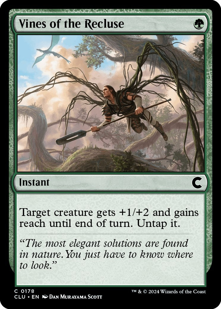 Image for Vines of the Recluse (178) - Magic: The Gathering