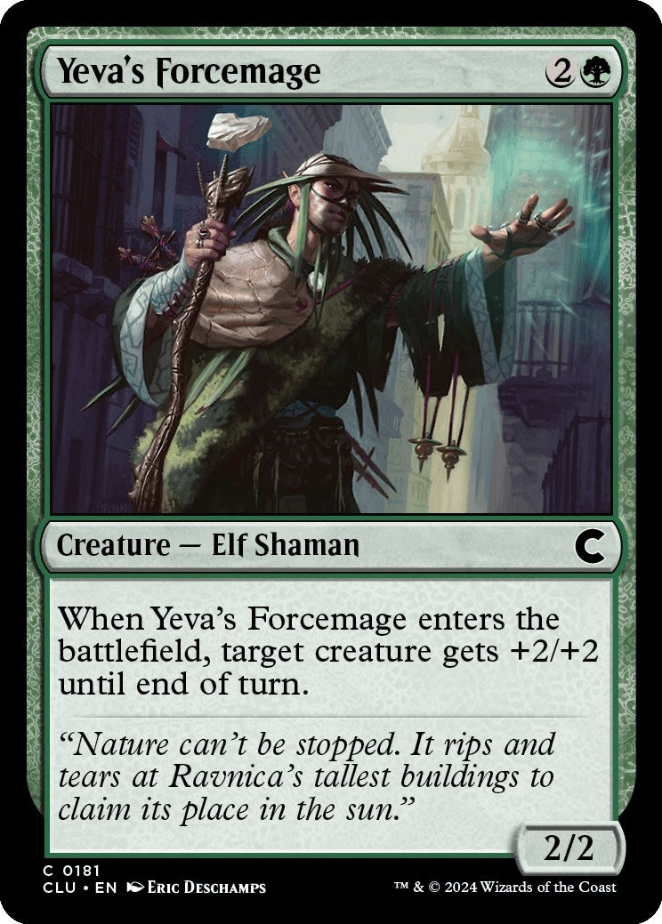 Image for Yeva's Forcemage (181) - Magic: The Gathering