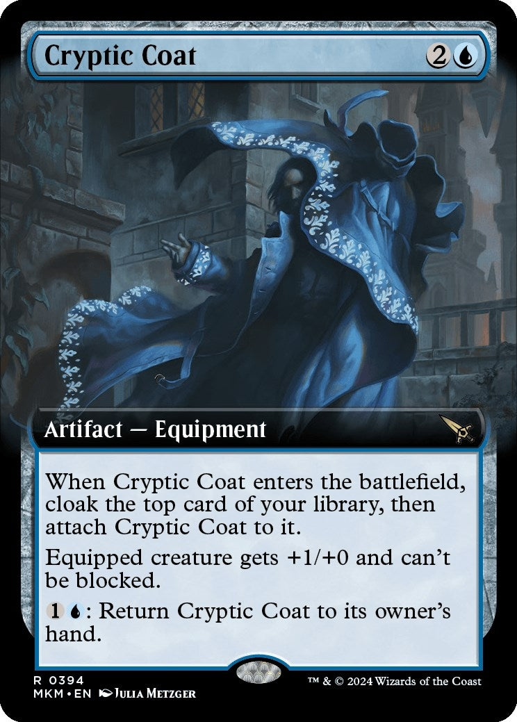 Image for Cryptic Coat (Extended Art) (394) (MKM) - Magic: The Gathering