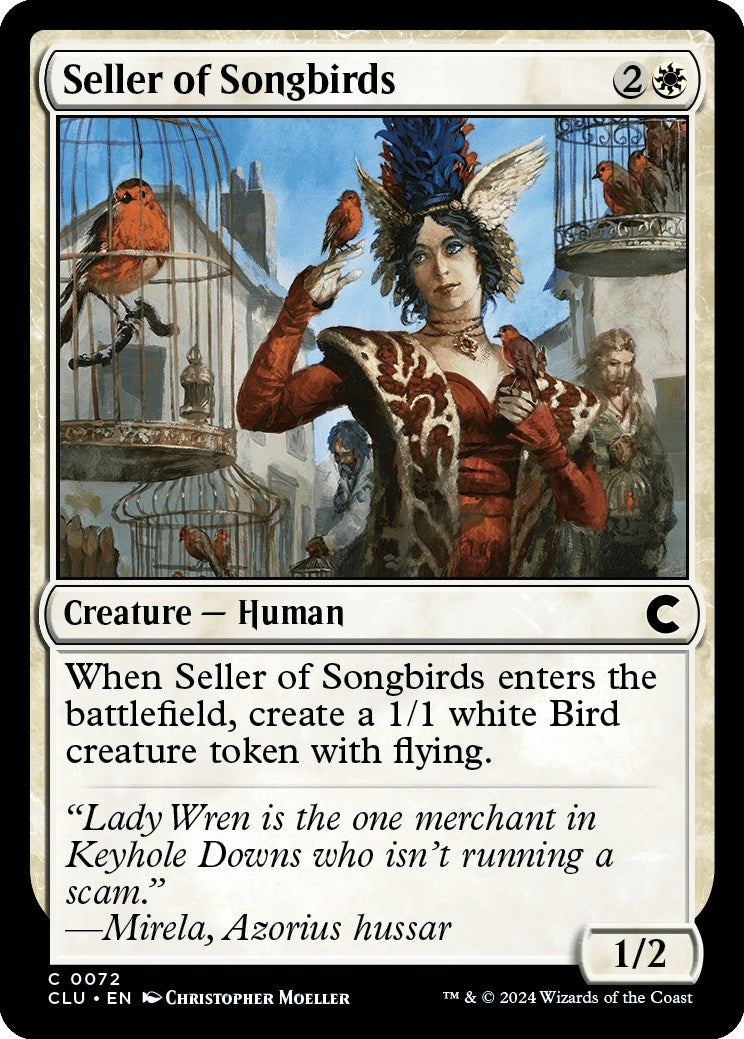 Image for Seller of Songbirds (72) - Magic: The Gathering