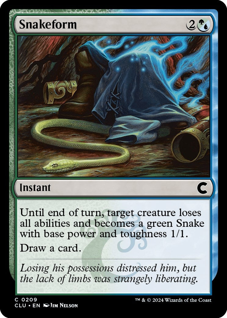 Image for Snakeform (209) - Magic: The Gathering