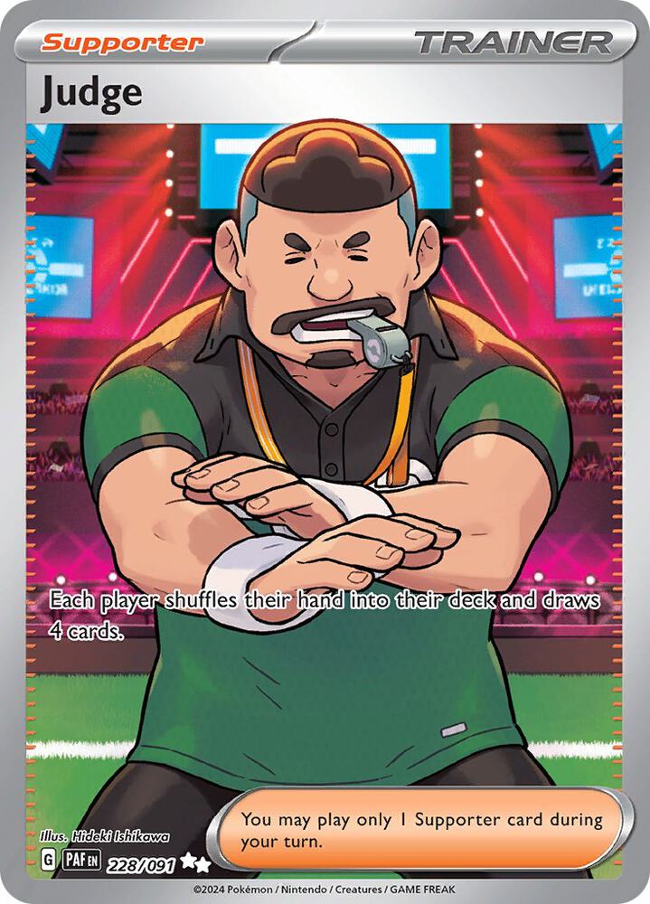 Image for Judge (228/091) (PAF) - Pokemon