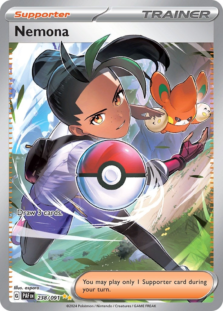 Image for Nemona (238/091) (PAF) - Pokemon