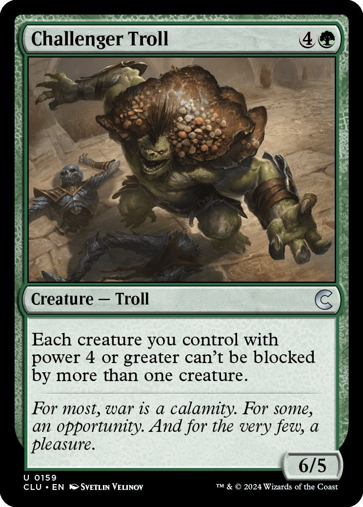 Image for Challenger Troll (159) - Magic: The Gathering