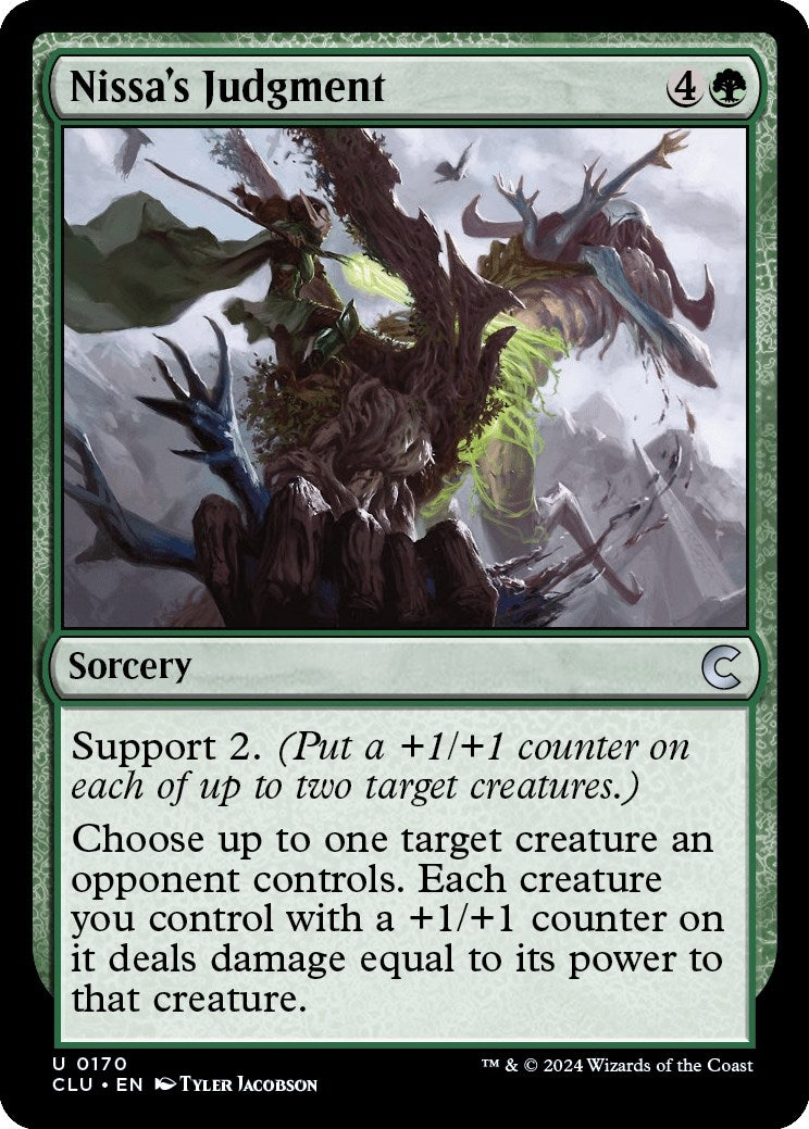 Image for Nissa's Judgment (170) - Magic: The Gathering