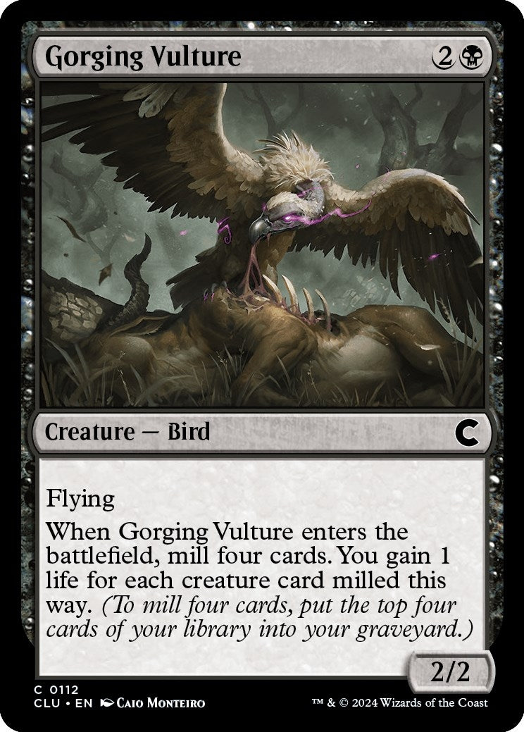 Image for Gorging Vulture (112) - Magic: The Gathering