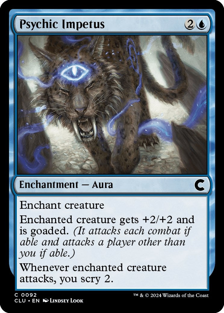 Image for Psychic Impetus (92) - Magic: The Gathering