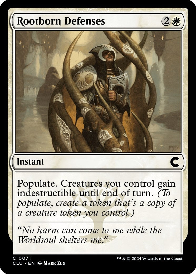 Image for Rootborn Defenses (71) - Magic: The Gathering
