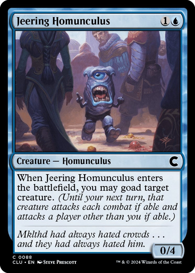 Image for Jeering Homunculus (88) - Magic: The Gathering